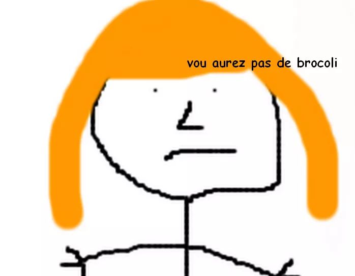 vou aurez pas de brocoli
